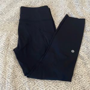 Lululemon Fast and Free Crop with pockets